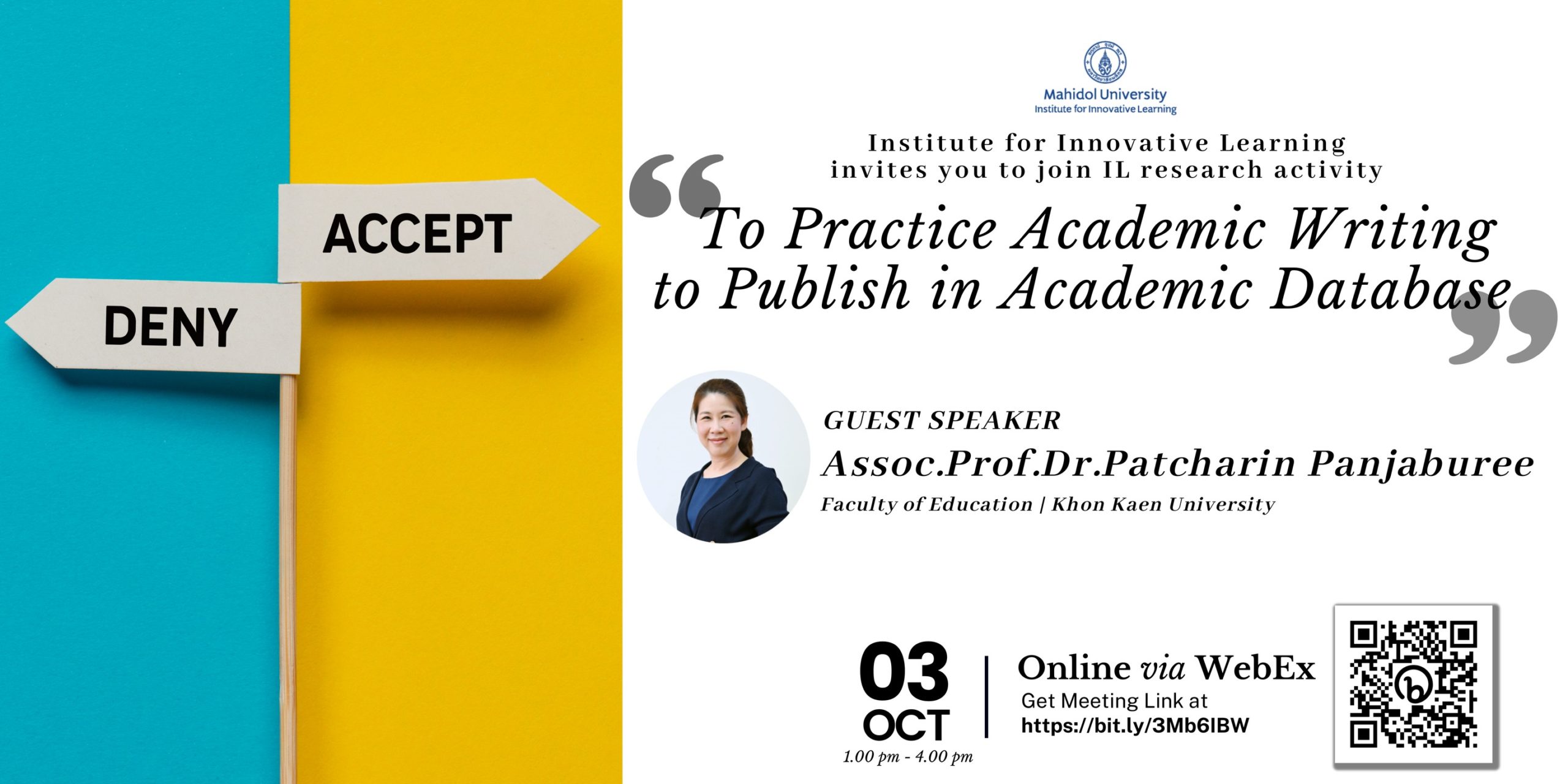 IL Research Activity “To Practice Academic Writing to Publish in Academic Database”