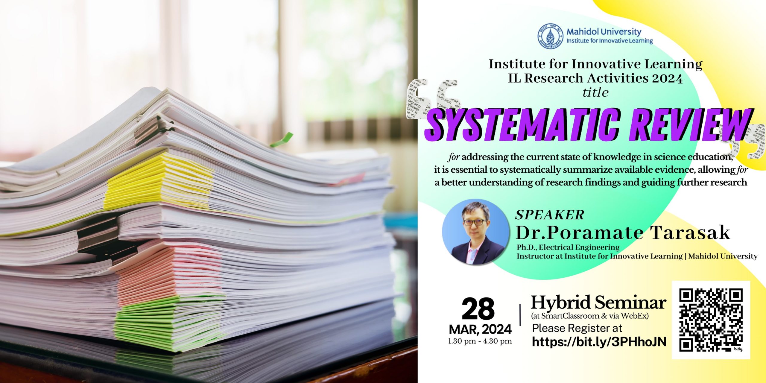 IL Research Activity “Systematic Review”
