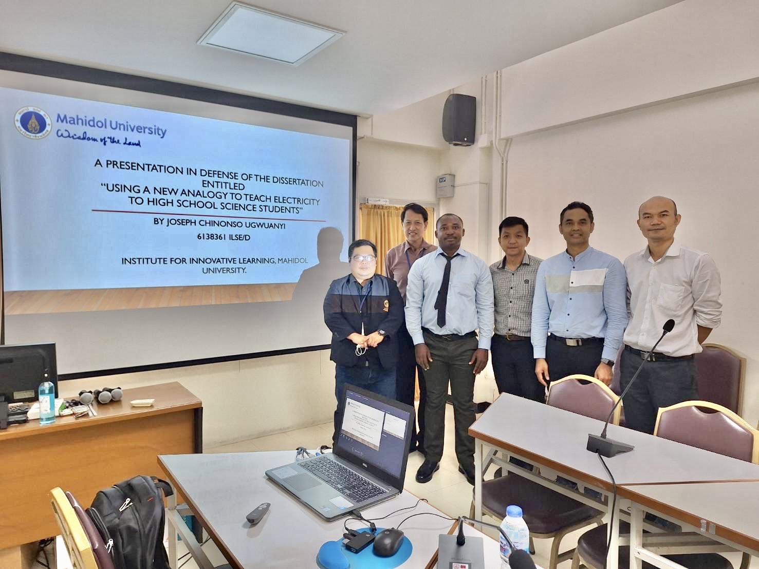 THESIS DEFENCE – Mr. JOSEPH CHINONSO UGWUANYI 6138361 ILSE/D